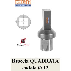 BROCCIA QUADRA attacco Ø 12