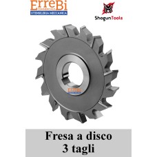 fresa HSSE a disco 3 tagli foro STANDARD