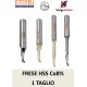 frese 1 taglio a candela HSS 8%Co