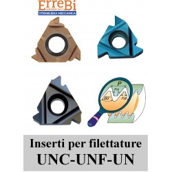 inserti per filettare UNC-UNF-UNEF-UN