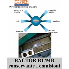 BACTOR BT/MB conservante per lubrorefrigeranti