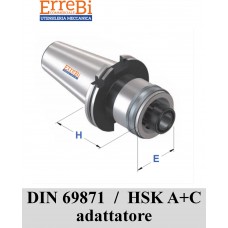 ADATTATORE DIN 69871 HSK A+C