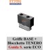 TERNA griffe BASE  + MORSETTO TENERO per mandrino GUIDA SEMPLICE serie ECO