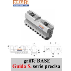 set di 3 morsetti griffa base per morsetti teneri GUIDA semplice serie precisa