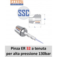 pinza ER 32 a tenuta meccanica per alte pressioni 130bar