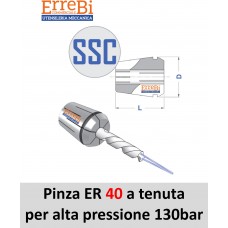 pinza ER 40 a tenuta meccanica per alte pressioni 130bar