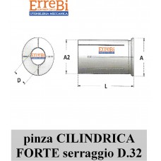 pinze di SERRAGGIO CILINDRICHE D.32 a 4 tagli - per mandrini a FORTE SERRAGGIO