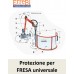 protezione per fresatrice universale