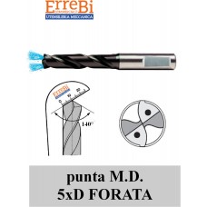 punta M.D. 5xD FORATA GAMBO RINFORZATO