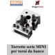 torrette serie MINI per torni da banco