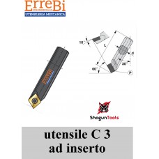 utensile C3  ad inserti per tornitura interna