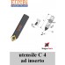 utensile C4 ad inserti per tornitura interna