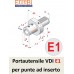 portautensile con refrigerazione INTERNA per punte ad inserti figura E1